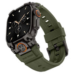 Rugged Armor Silicone Strap Replacement for Apple Watch Ultra