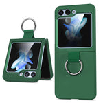 Samsung Galaxy Z Flip 6 Armor Case with Ring Holder and Matte Finish