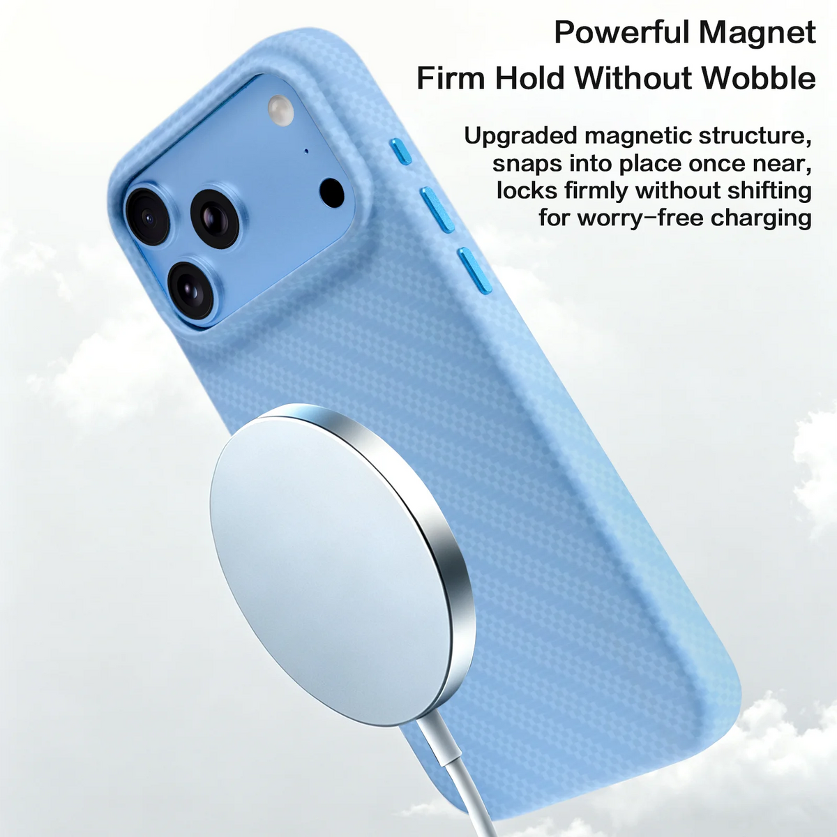 Carbon Fiber Vegan Leather MagSafe Case with Raised Lens Frame for iPhone 18 Series