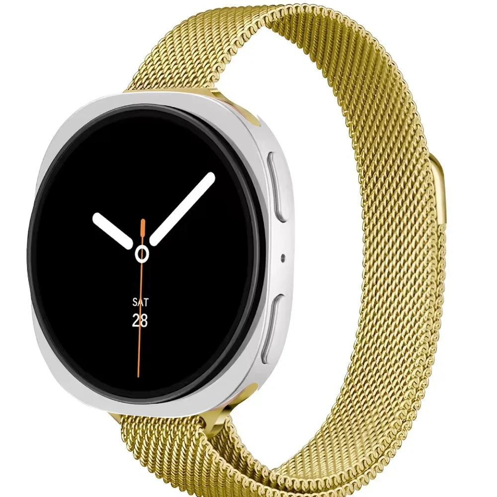 Woven Mesh Magnetic Clasp Watch Band for Samsung Galaxy Watch 8 & Galaxy Watch 8 Classic