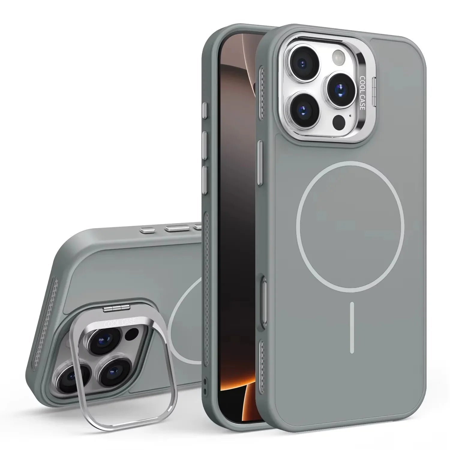Luxury Hard Back MagSafe Case for iPhone 16 Series