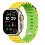 Soft-Touch Ocean Silicone Sport Band for Apple Watch
