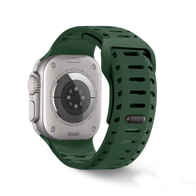 Premium Silicone Breathable Band for Apple Watch
