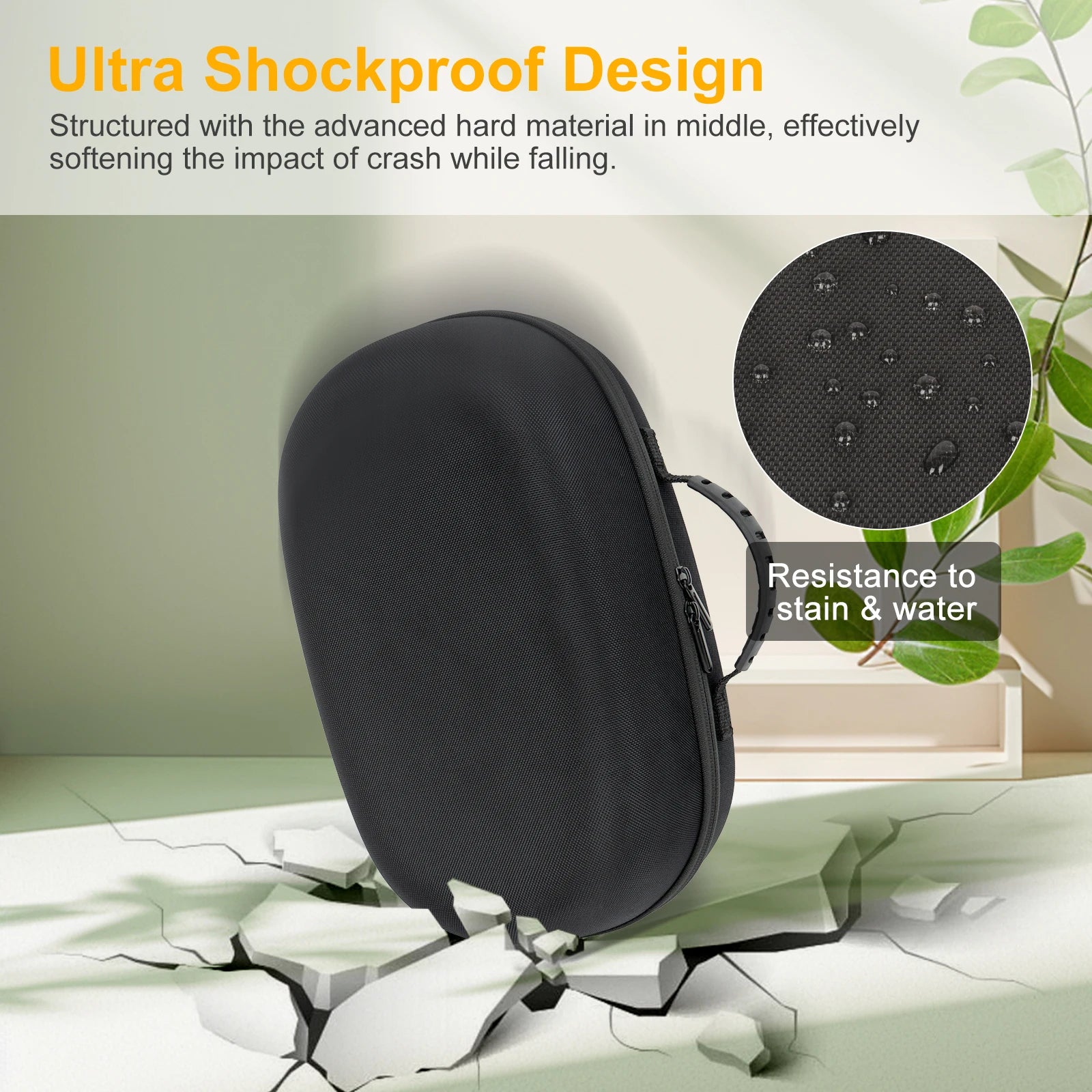 Waterproof Hard Shell Carrying Case for Meta Quest 3/3S VR Glasses