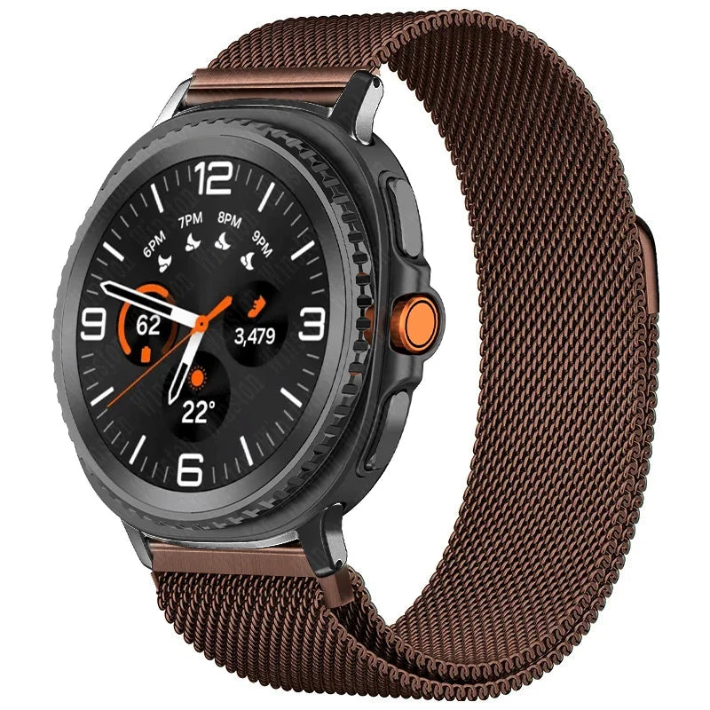 Stainless Steel Milanese Loop Strap for Samsung Galaxy Watch 8 & Galaxy Watch 8 Classic