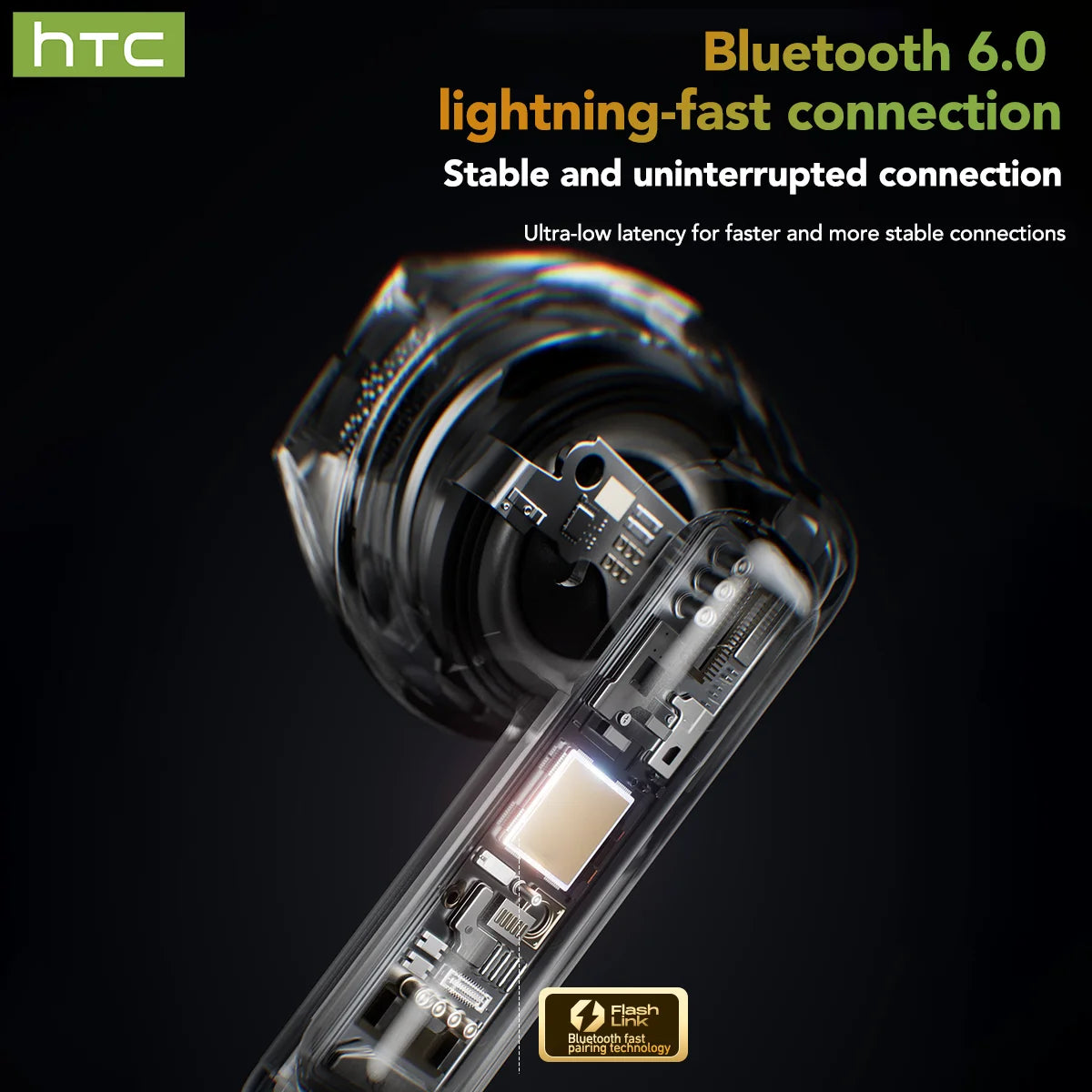 HTC NE48 Real-Time Subtitle Translation Earbuds
