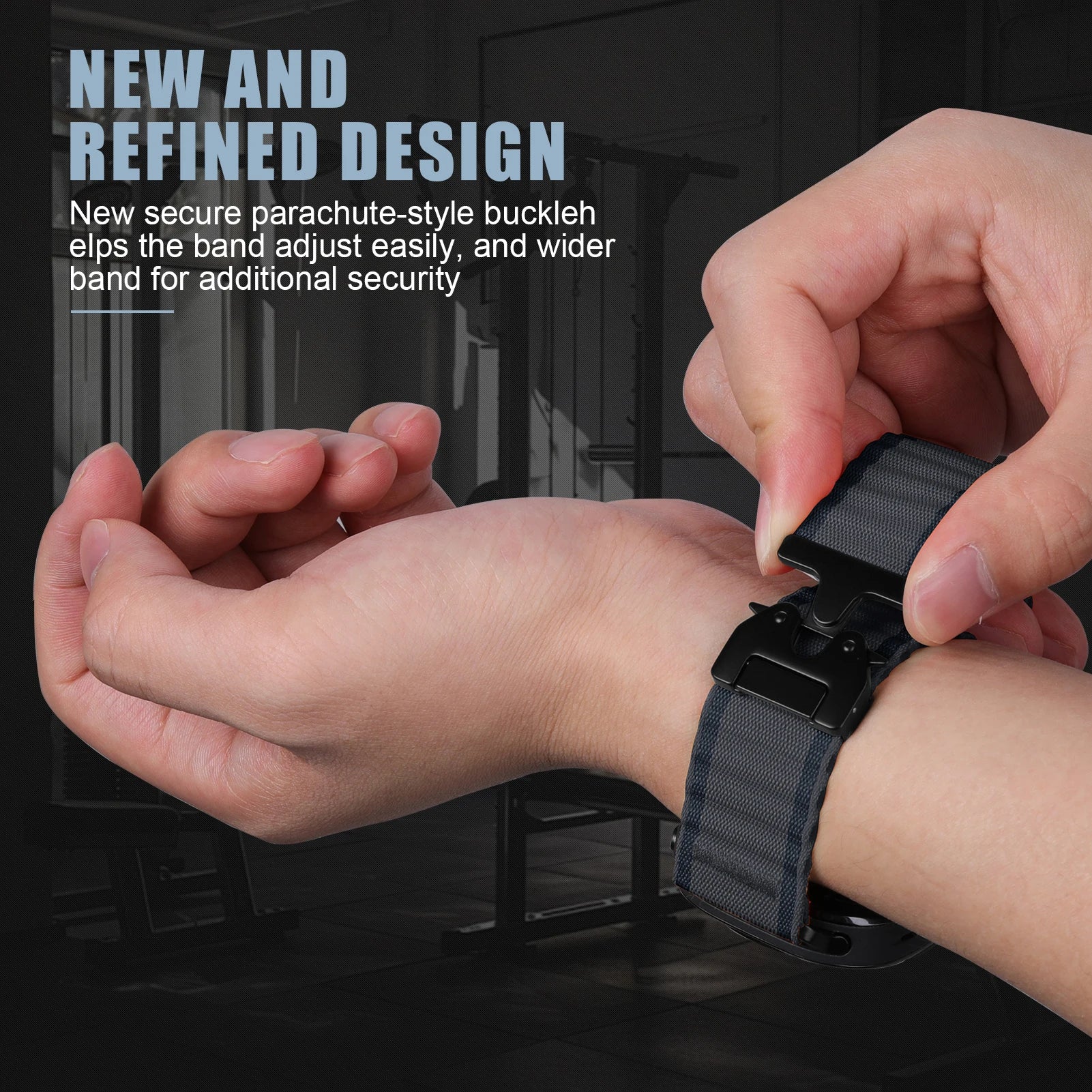 Parachute Trail Loop Nylon Strap for Samsung Galaxy Watch Ultra and Samsung Galaxy Watch Ultra (2025)