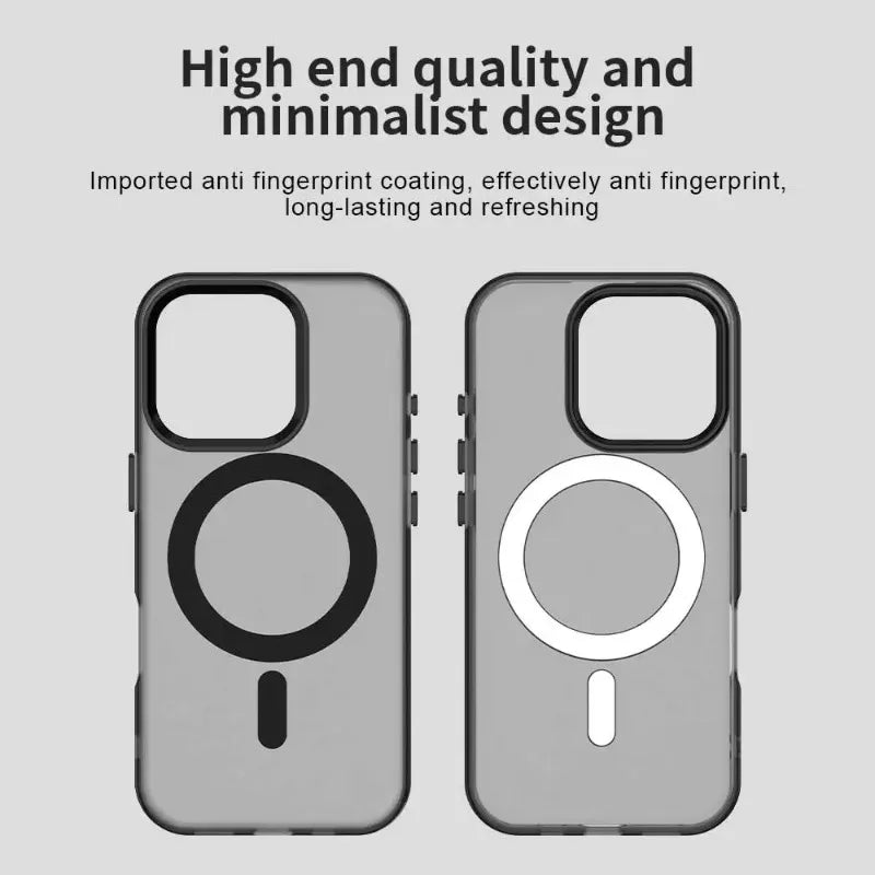 Premium Translucent MagSafe Case for iPhone 16 Series