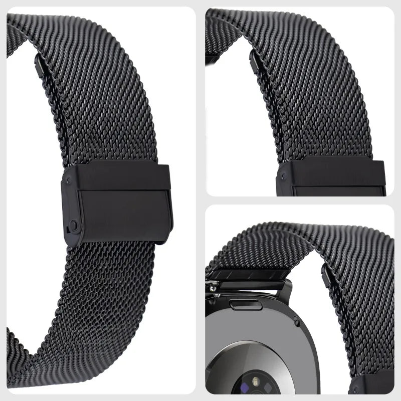Adjustable Milanese Loop Metal Strap for Samsung Galaxy Watch 8 &  Galaxy Watch 8 Classic