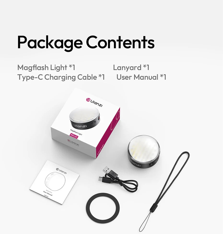 Ulanzi Mini Magnetic Phone Flash Fill Light