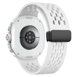 Perforated Silicone Sport Band with Magnetic Clasp for Samsung Galaxy Watch 9