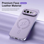 Luxury Lychee Leather Magnetic Case for Google Pixel 11 Series