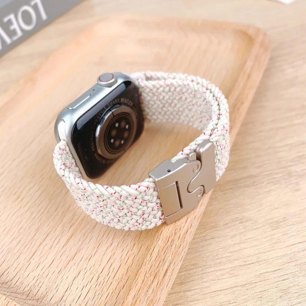 Breathable Braided Nylon Sport Band for Apple Watch