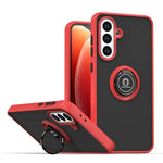 Shockproof Armor Matte Magnetic Case with Ring Stand for Samsung Galaxy A56
