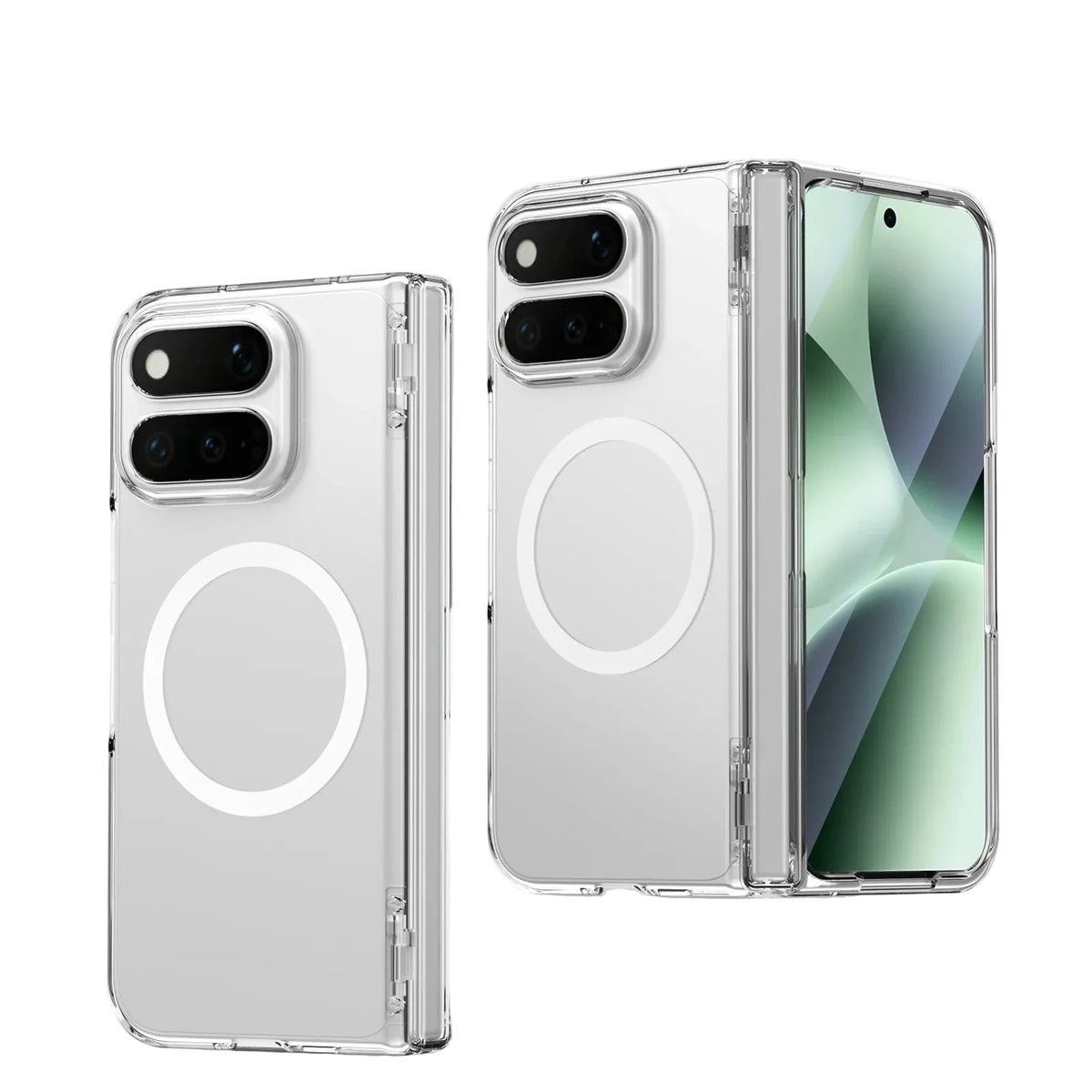 Transparent Magnetic Case for Google Pixel 11 Pro Fold