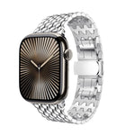 Luxury Dragon Pattern Metal Strap for Apple Watch