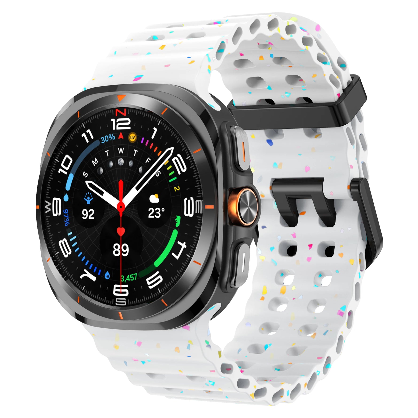 Sports Silicone Band for Samsung Galaxy Watch Ultra and Samsung Galaxy Watch Ultra (2025)