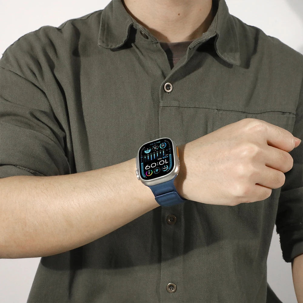 Magnetic Loop Woven Band for Apple Watch