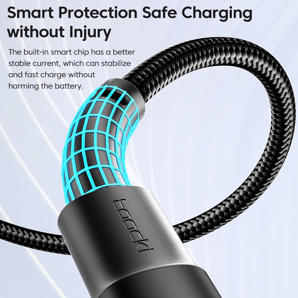 Toocki 3A USB-C Fast Charging Cable
