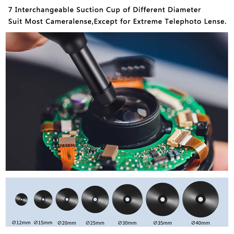 Vacuum Camera Lens Suction Kit