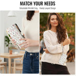 Quilted Floral Crossbody Wallet Case with Shoulder Strap for Google Pixel 10 Series