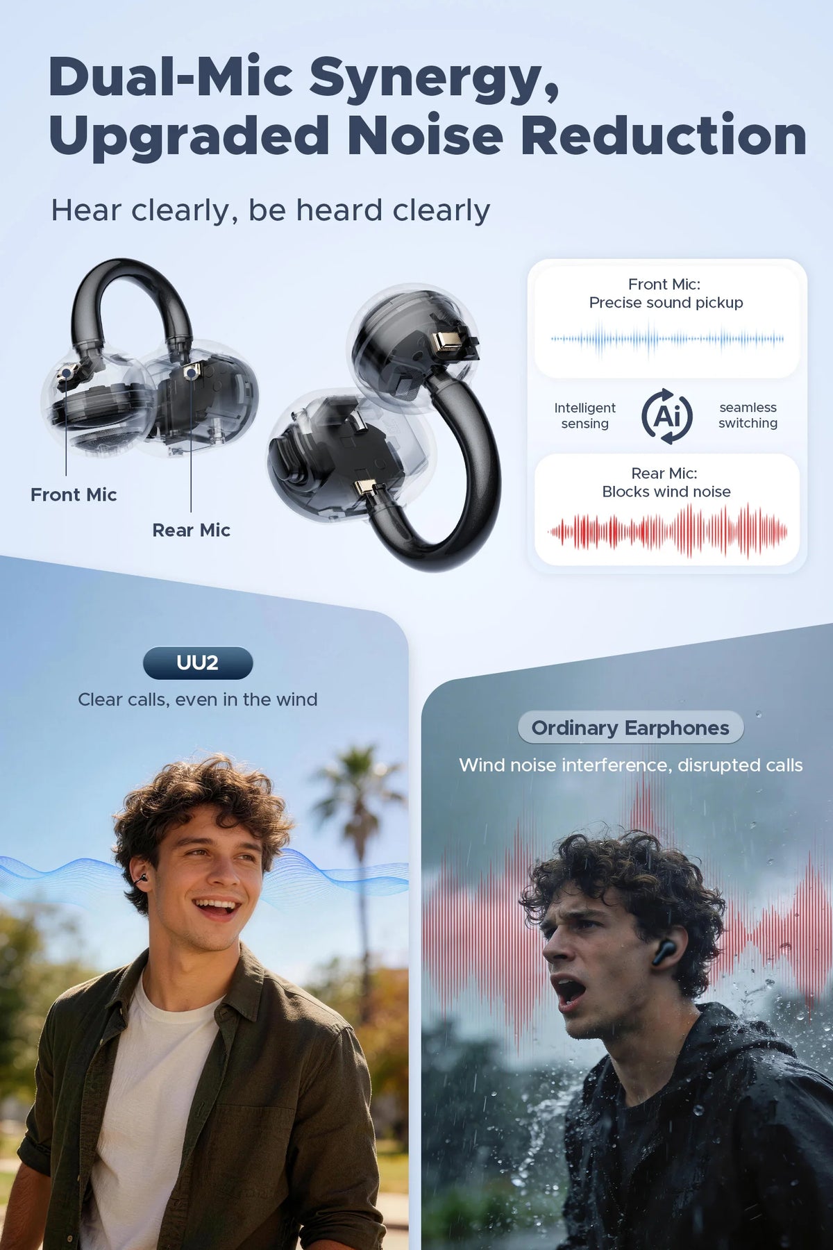 SoundPEATS POP Clip2 Open-Ear Earbuds