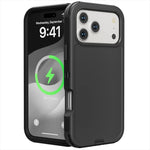 Shockproof Rugged Case with Raised Edge Protection for iPhone 17 Series
