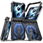 Heavy-Duty Magnetic Case with Kickstand for Samsung Galaxy Z Flip 8