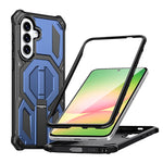 Shockproof PC+TPU Kickstand Case with Magnetic Ring for Samsung Galaxy A17