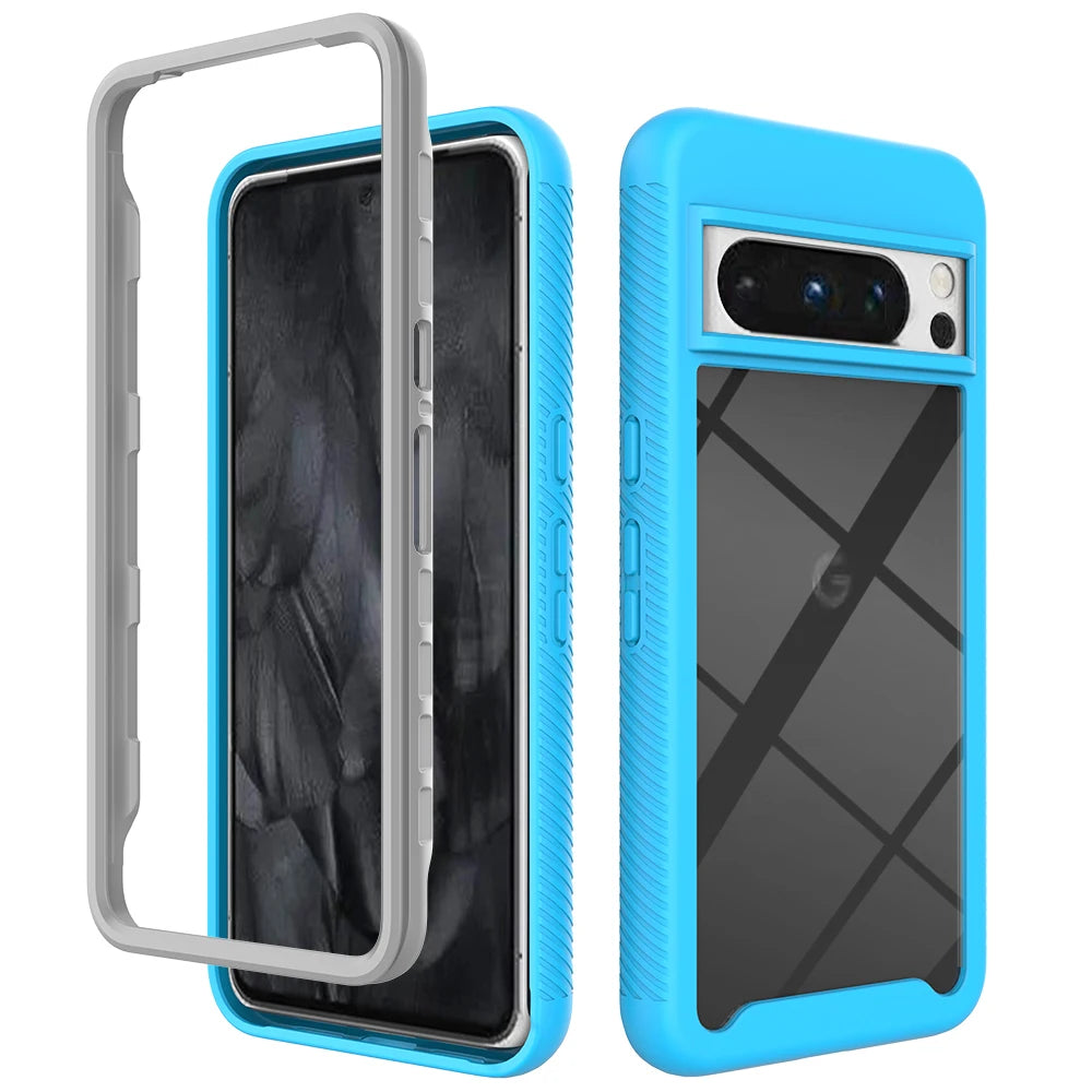 Hybrid Rugged Armor Shockproof Case For Google Pixel 7 Series