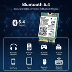 EDUP BE200 8774Mbps WiFi 7 + Bluetooth 5.4 Adapter