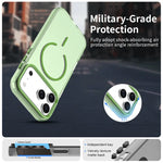 Transparent TPU Camera Protection Case with MagSafe Ring for iPhone 18 Series