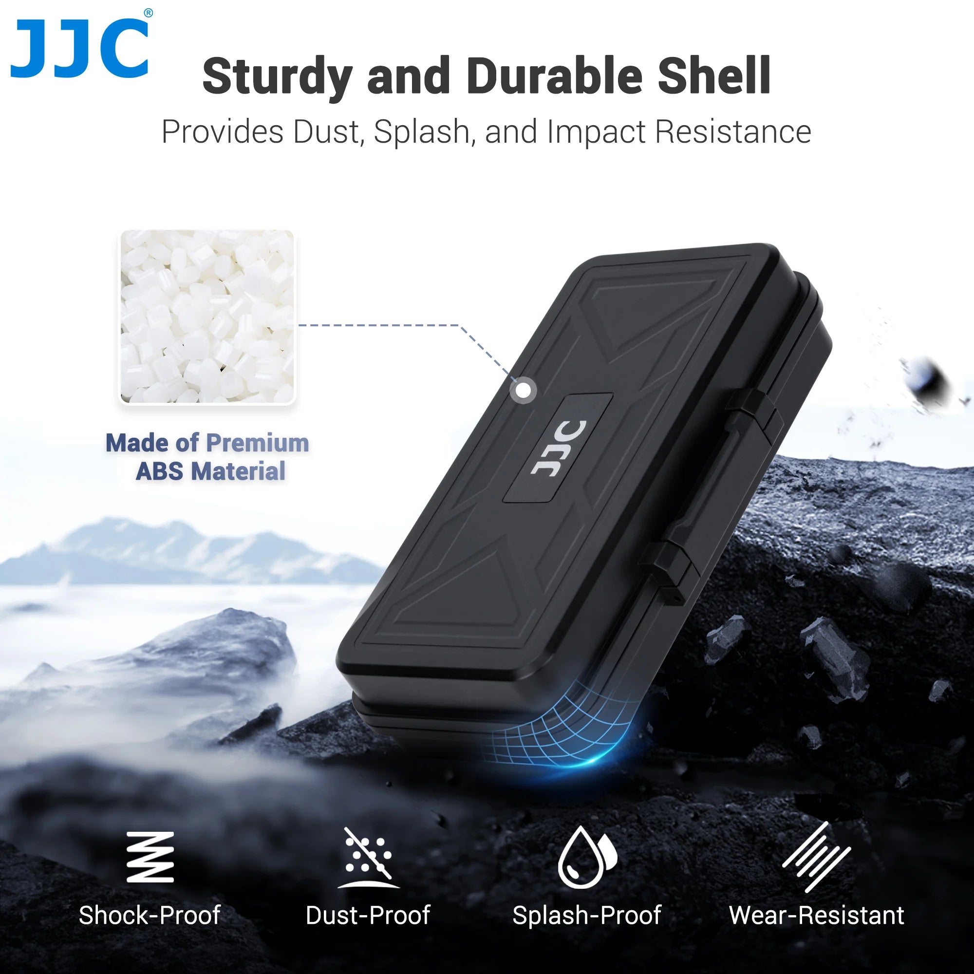 JJC Camera Memory Card & Battery Storage Box