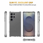 Shockproof Soft Transparent Case for Samsung Galaxy S26 Series