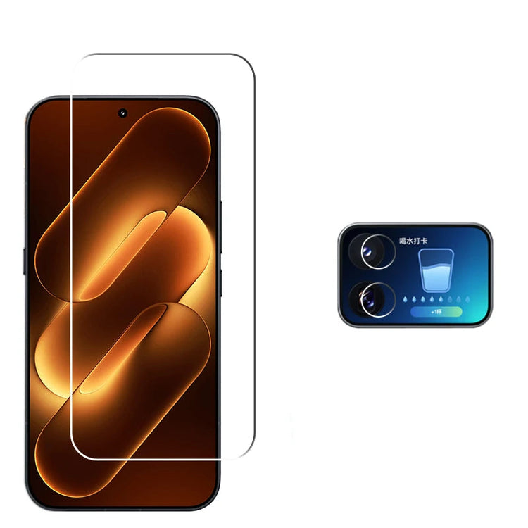 9H Hardness Tempered Glass Screen and Camera Protector Bundle for Xiaomi 18 Series