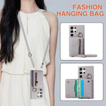 PU Leather Crossbody Wallet Case for Samsung Galaxy S24 Series