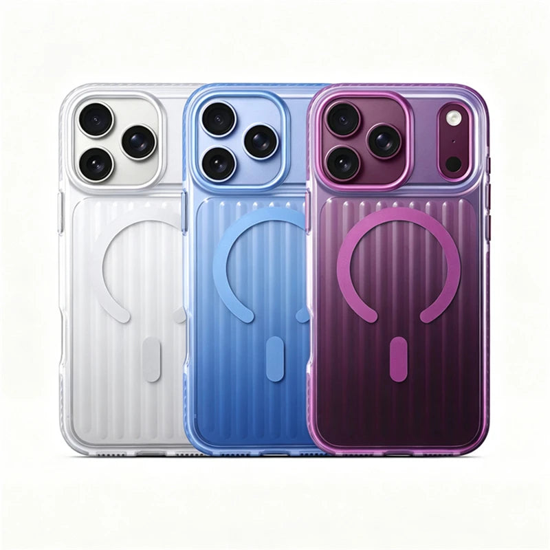 Frosted Matte MagSafe Case with Raised Camera Ring Protection for iPhone 18 Series