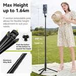 Ulanzi Magnetic Phone Selfie Stick Tripod with Remote