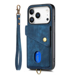 Luxury Fashion Leather Wallet Case for iPhone 17 Series