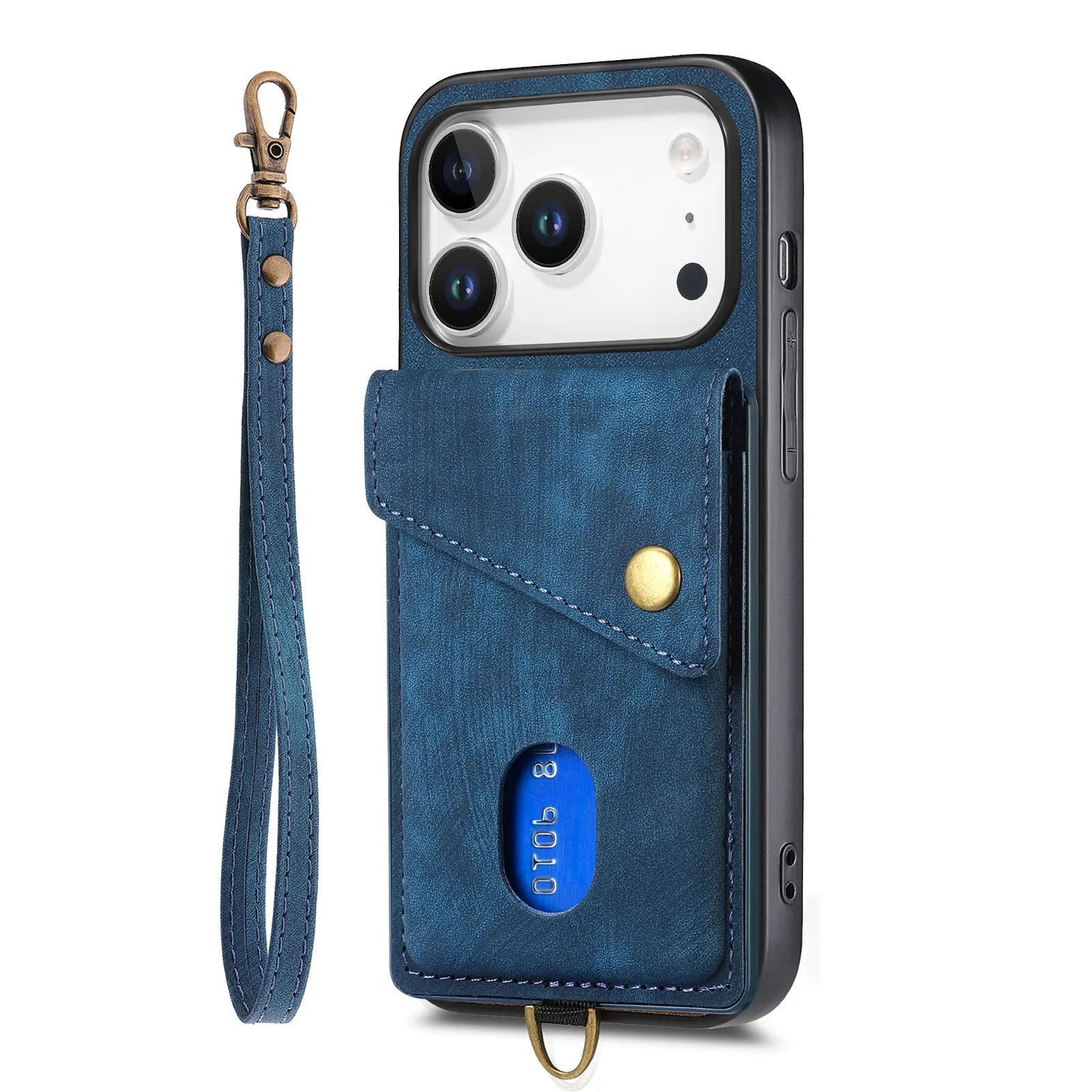 Luxury Fashion Leather Wallet Case for iPhone 17 Series
