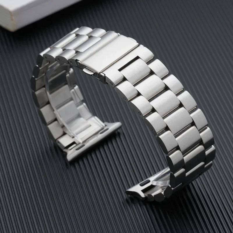Premium Classic Stainless Steel Metal Strap for Apple Watch