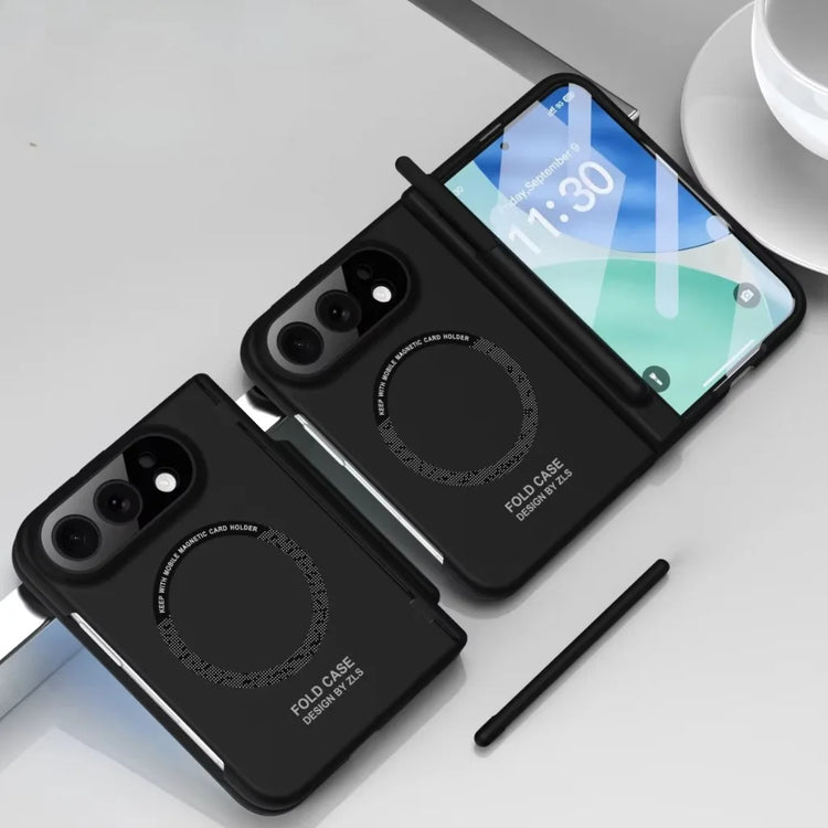Foldable Screen and Hinge Protection Case with MagSafe Ring for iPhone Duo