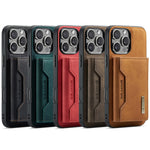 2-in-1 Detachable Magnetic PU Leather Wallet Case for iPhone 16 Series