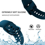 Soft Silicone Sport Strap for Samsung Galaxy Watch 8 / Galaxy Watch 8 Classic