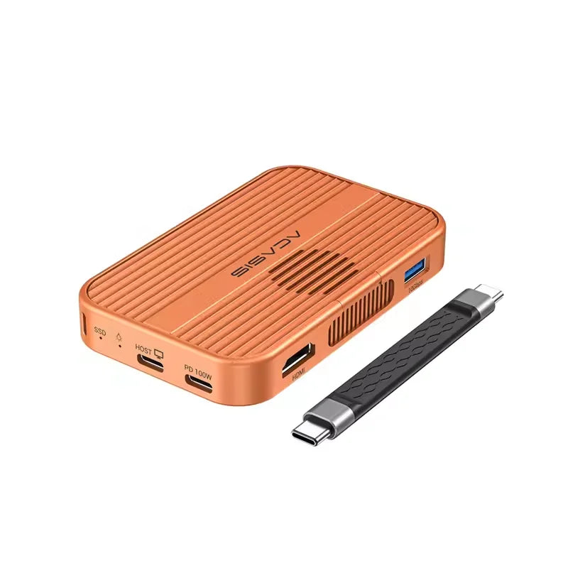 Acasis Magnetic 10Gbps USB-C Docking Station With M.2 NVMe SSD Enclosure