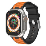 Two-Tone Silicone Sport Band for Apple Watch