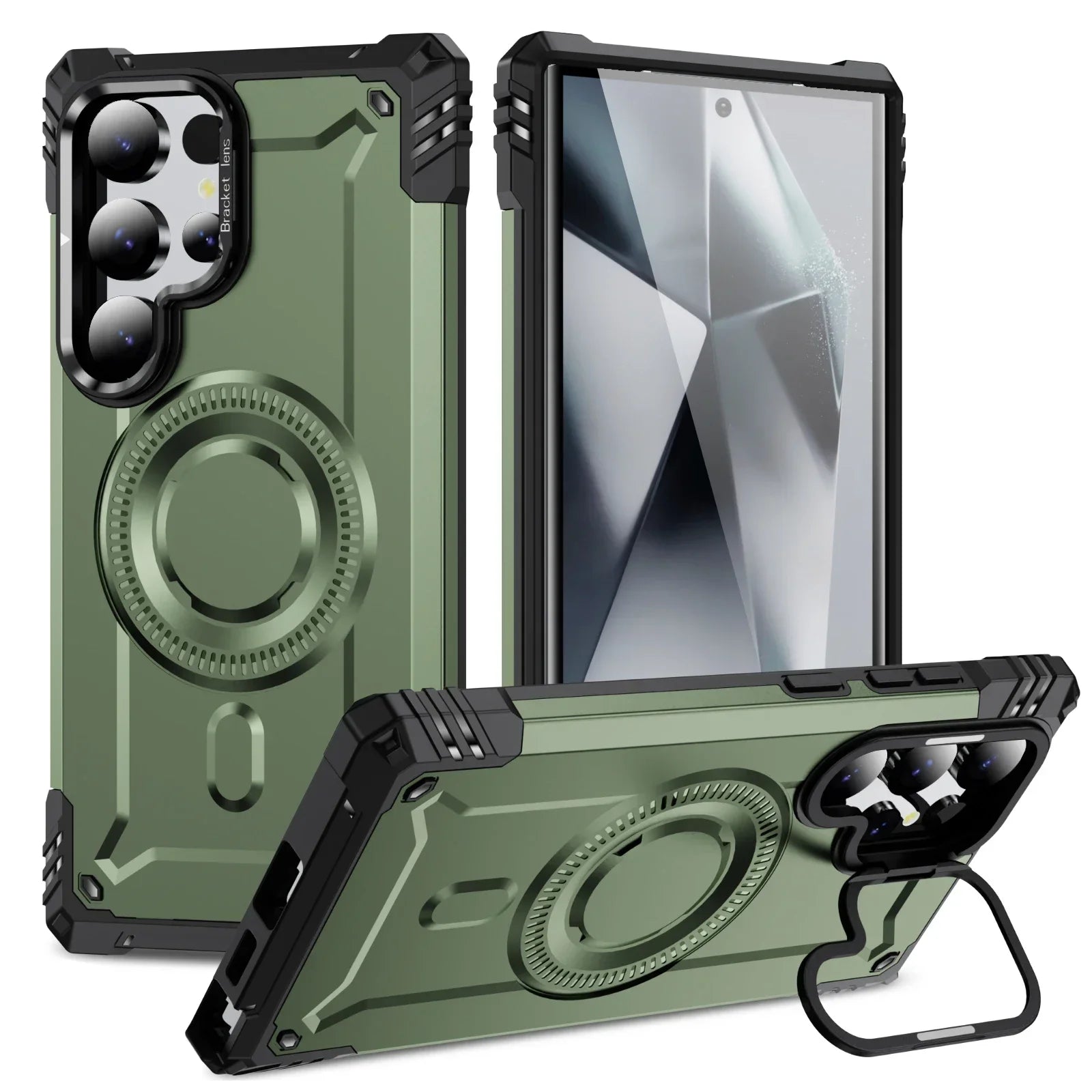 Samsung Galaxy S25 Series Heavy-Duty Military Armor Case