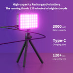 LUXCEO V10 PRO Portable RGB LED Video Panel Light