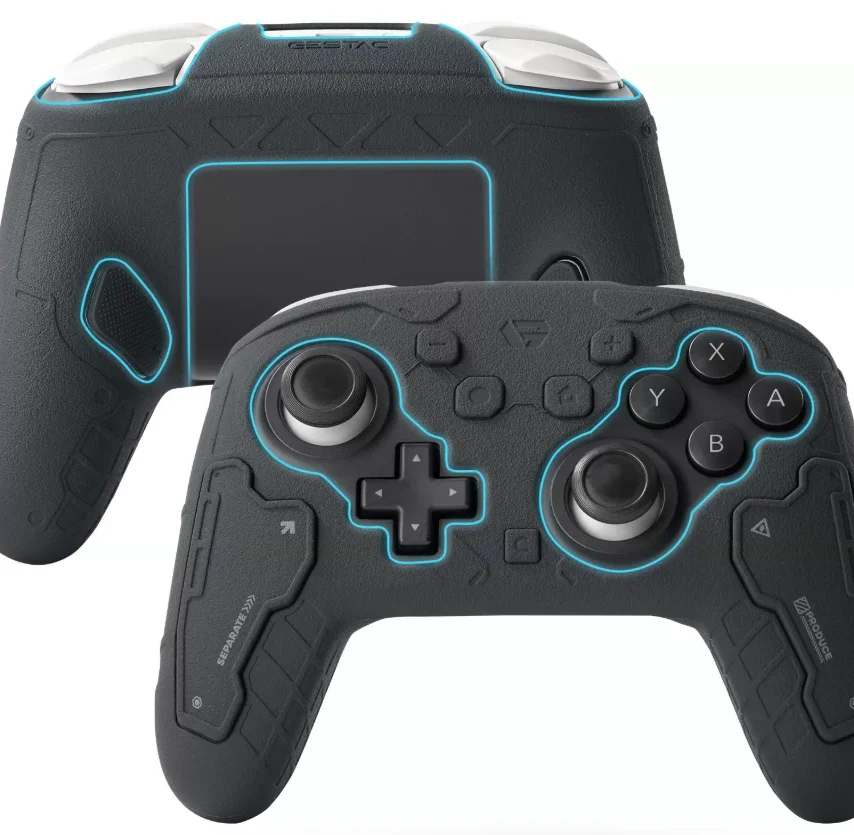 Matte Silicone Ergonomic Grip Controller Case for Nintendo Switch 2 Pro Controller
