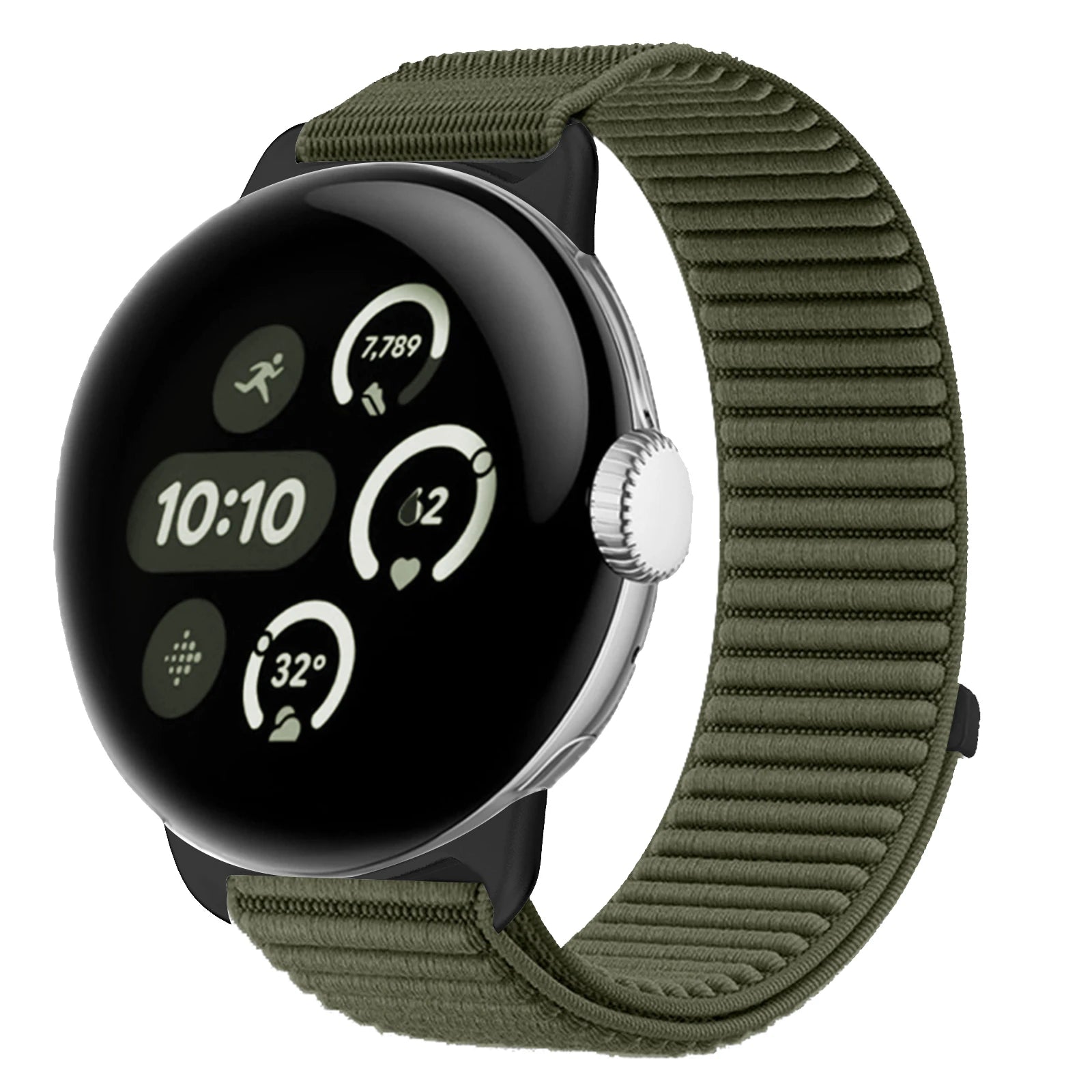 Google Pixel Watch 4 Breathable Nylon Wrist Strap